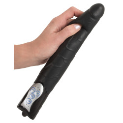 You2Toys Gode Va-et-Vient Black Push 19 x 4cm